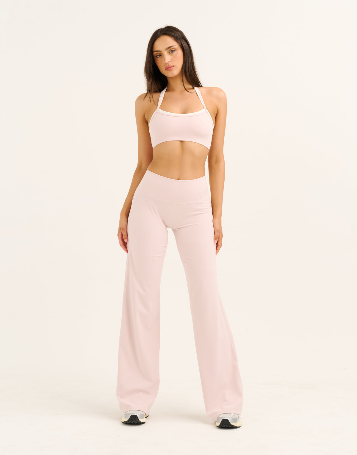 Lycra® Wide Leg Pant - Mauve