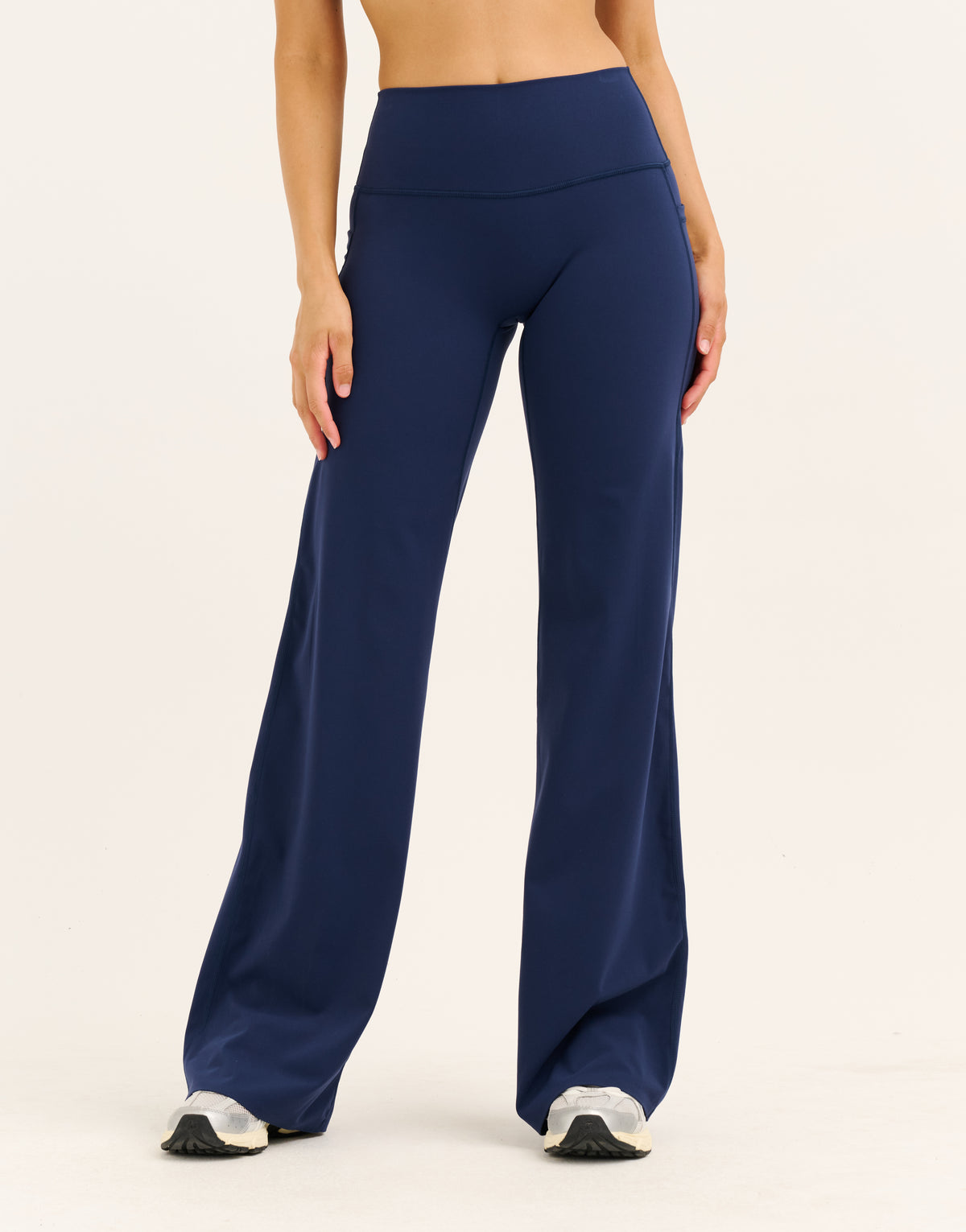 Lycra® Wide Leg Pant - Navy