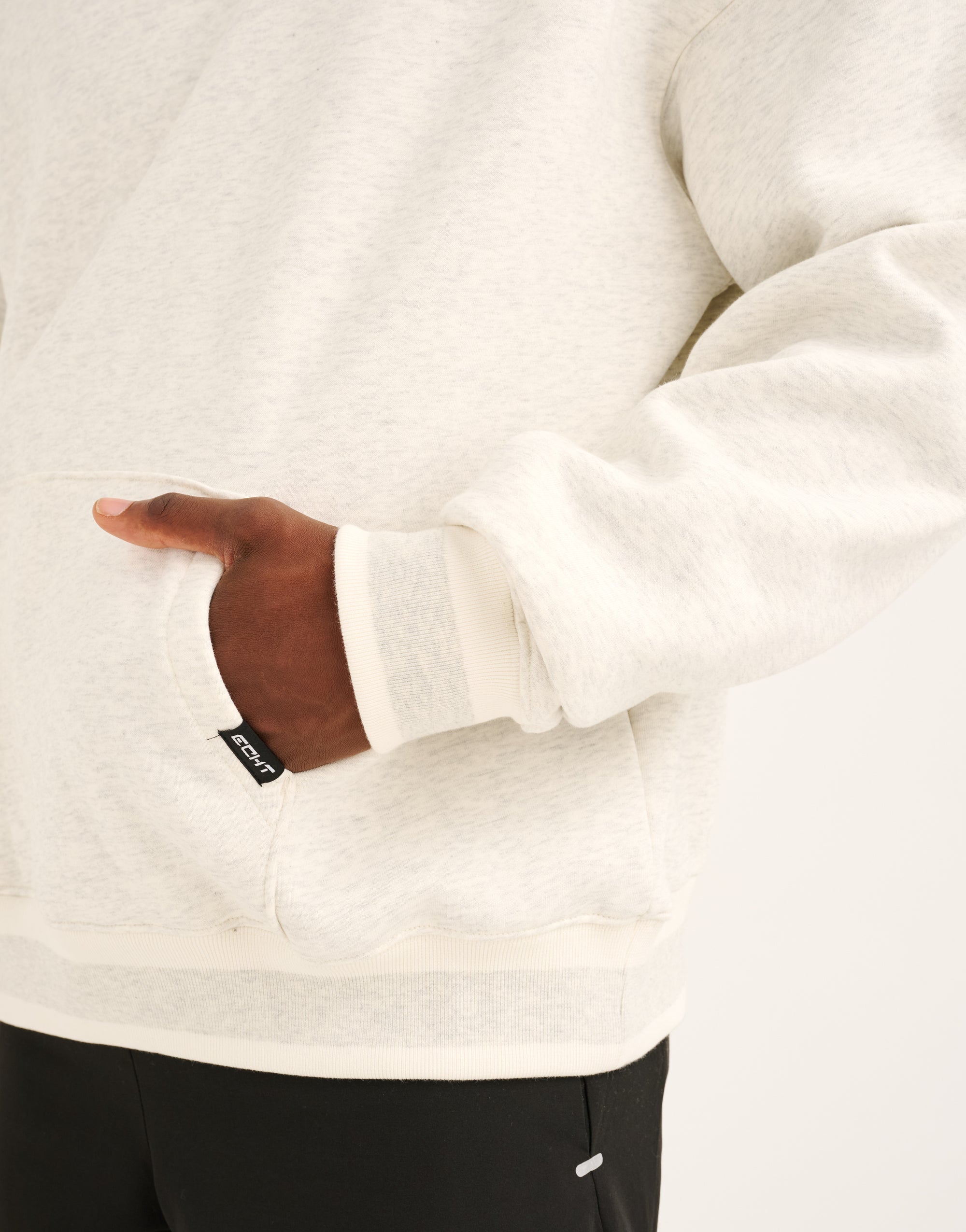 Script Hoodie - Heather Grey