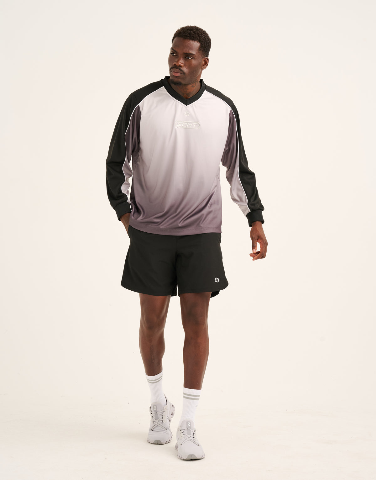 Club Gradient Long Sleeve - Black
