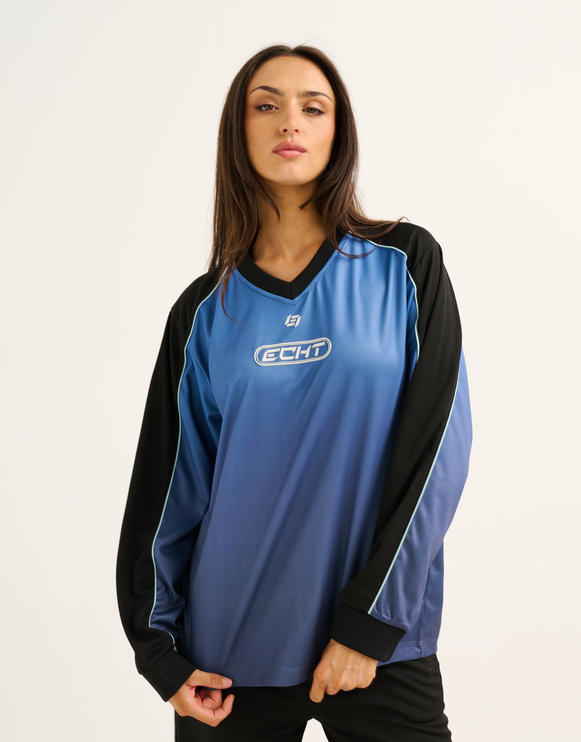 Club Gradient Long Sleeve - Cobalt
