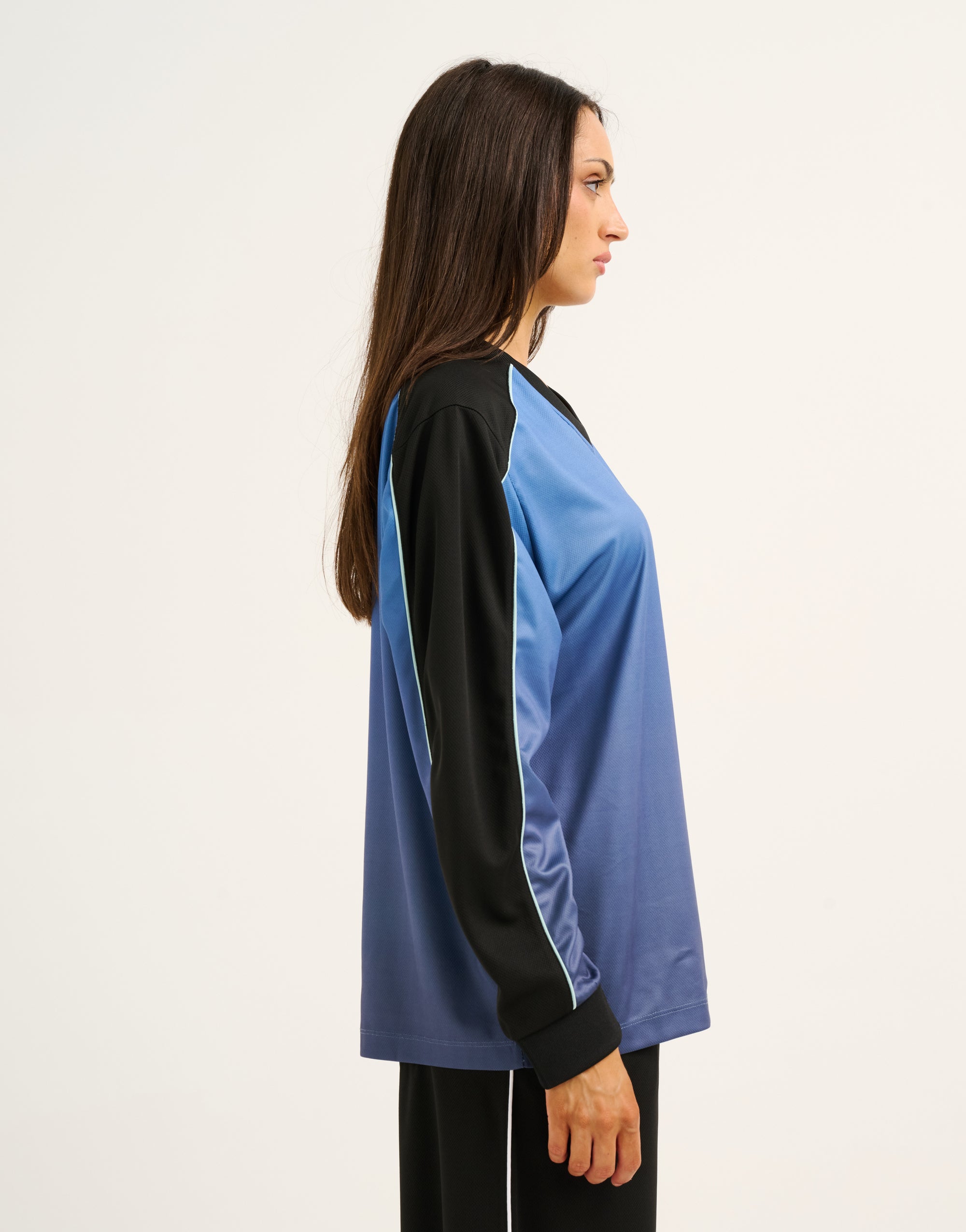 Club Gradient Long Sleeve - Cobalt
