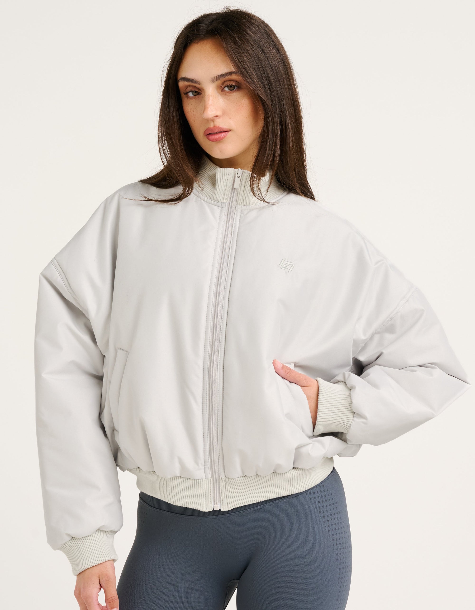 Tempo Pulse Bomber Jacket - Glacier