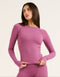 Tempo Pulse Compression Long Sleeve - Plum