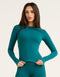 Tempo Pulse Compression Long Sleeve - Teal