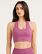 Tempo Pulse Halter Bra - Plum