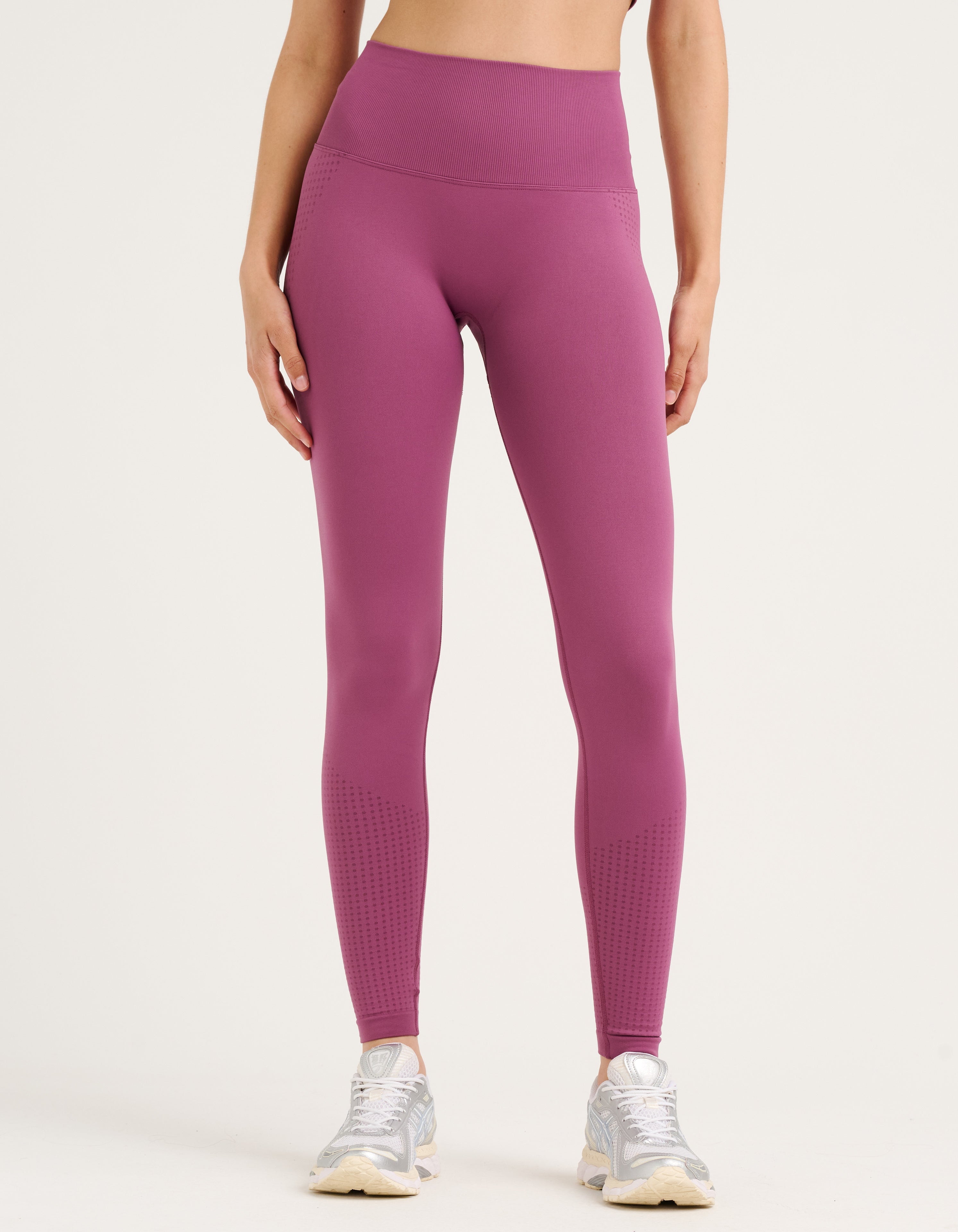 Tempo Pulse Leggings - Plum