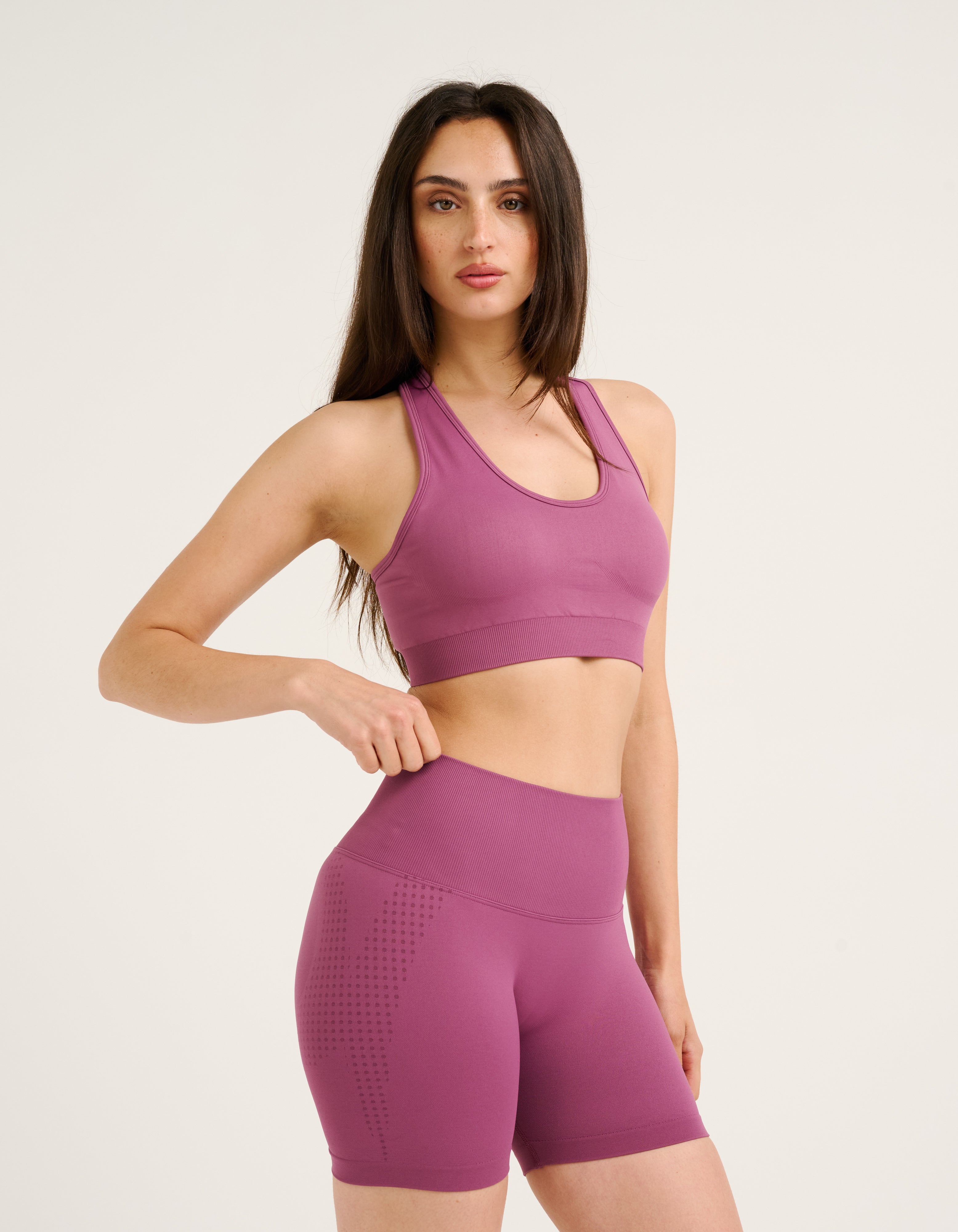 Tempo Pulse Sports Bra - Plum