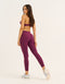 Ascend Pocket Mid-Waist Leggings 25" - Blackberry