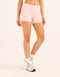Ascend Pocket Mid-Waist Shorts 4" - Mauve