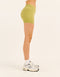 Ascend Pocket Mid-Waist Shorts 4" - Olive