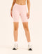 Ascend Pocket Mid-Waist Shorts 8" - Mauve