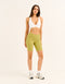 Ascend Pocket Mid-Waist Shorts 8" - Olive