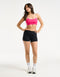 Y2K Retro Speed Sports Bra - Pink