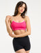 Y2K Retro Speed Sports Bra - Pink