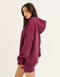 Top Marks Hoodie - Blackberry