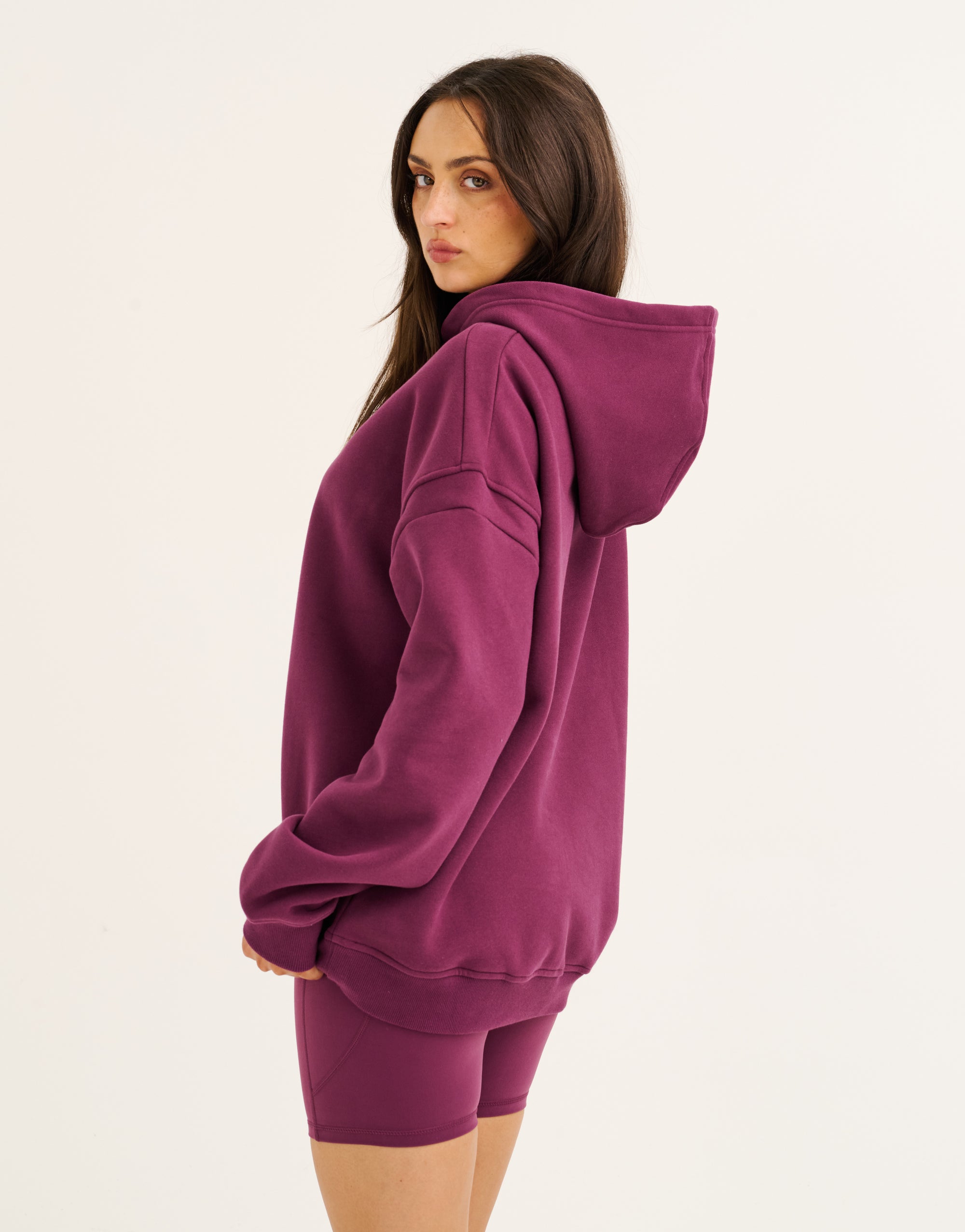 Top Marks Hoodie - Blackberry