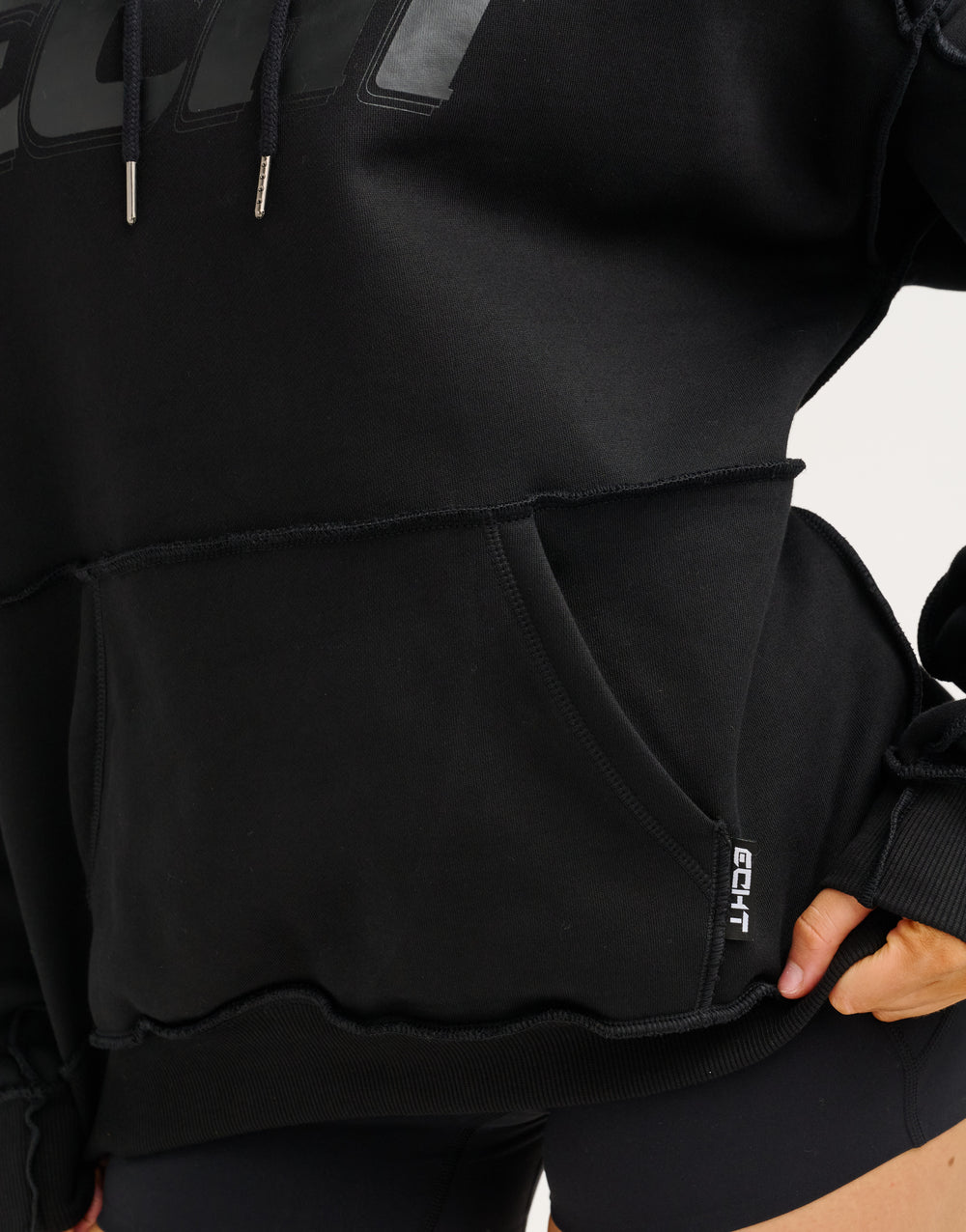 Track Hoodie - Stealth Black