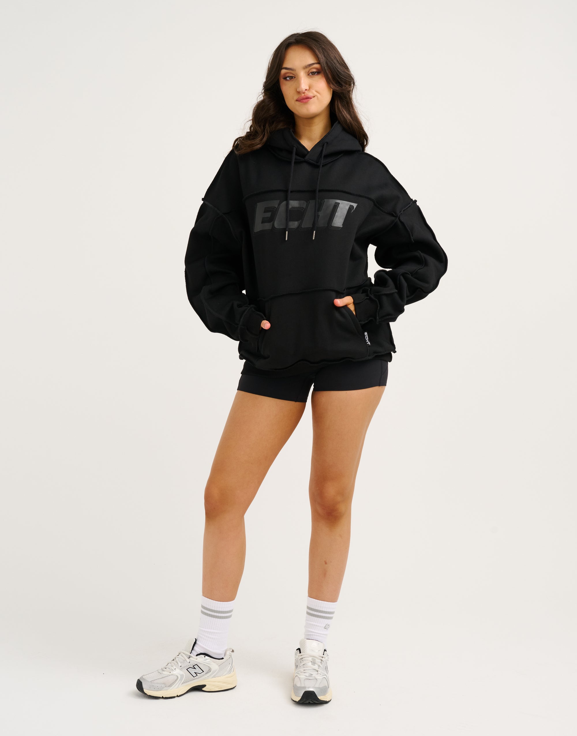 Track Hoodie - Stealth Black