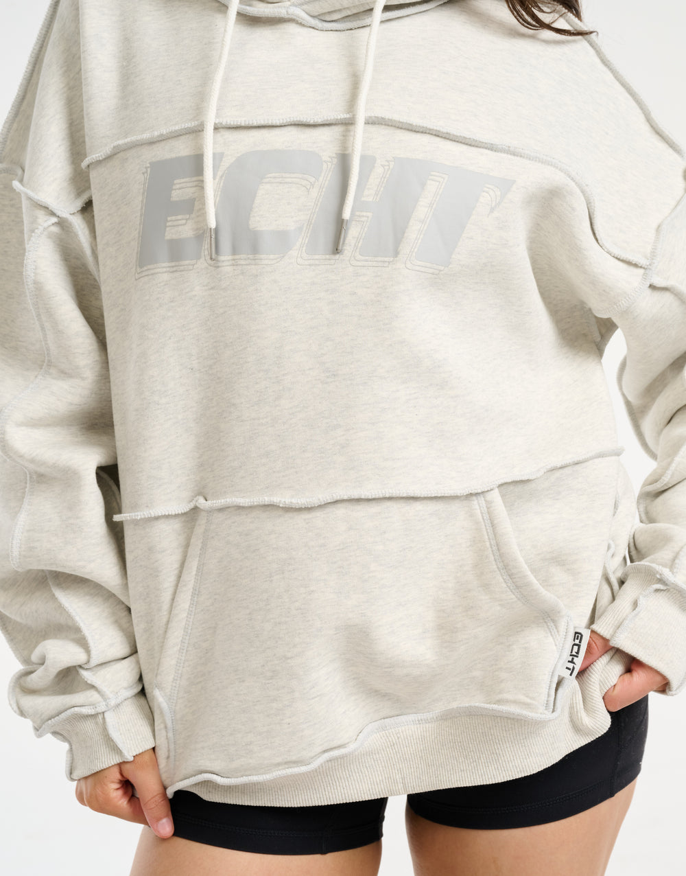 Track Hoodie - Heather Grey