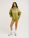 Track Hoodie - Olive