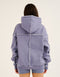 Track Hoodie - Washed Blue