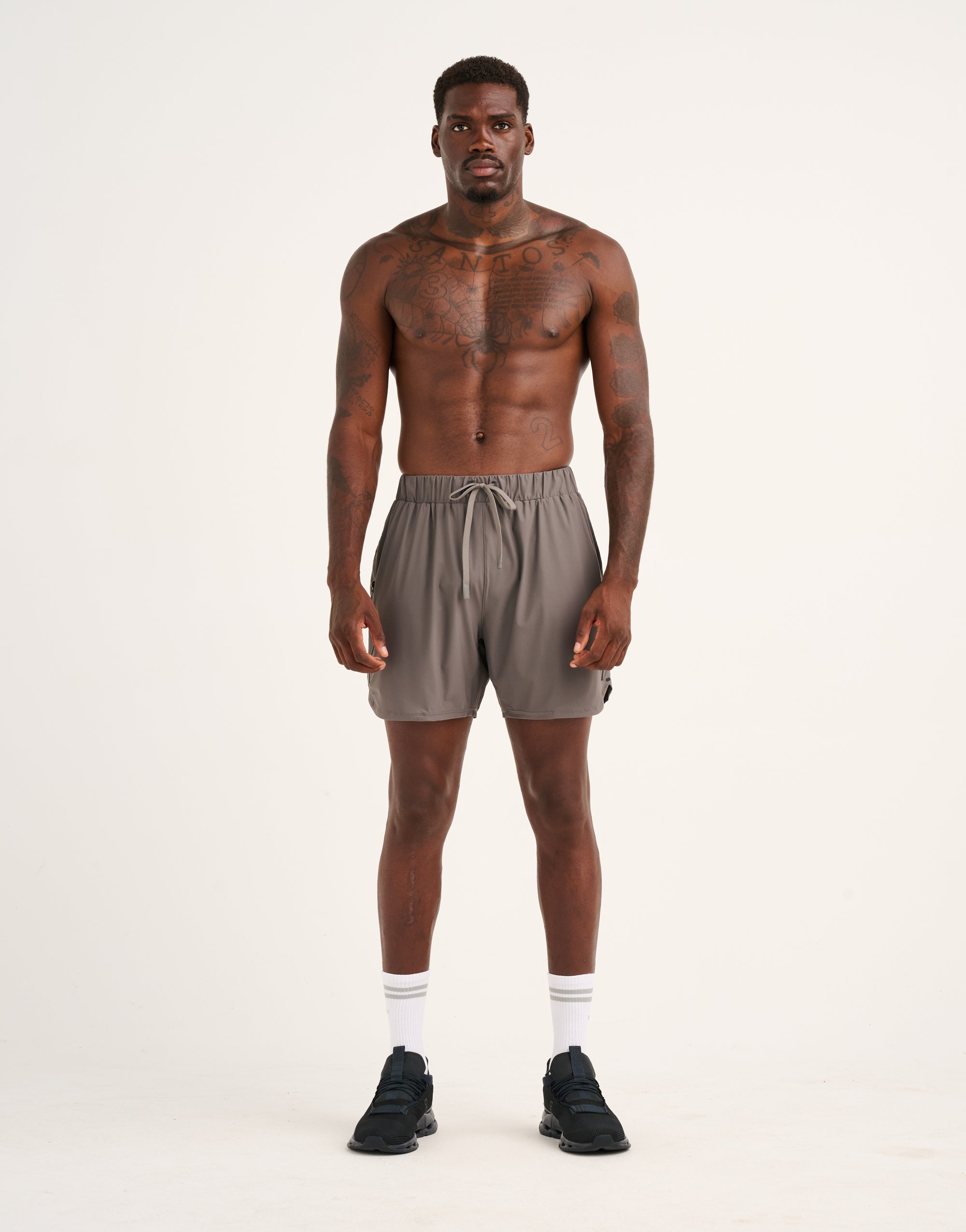 Apex Trainer Shorts - Slate Grey