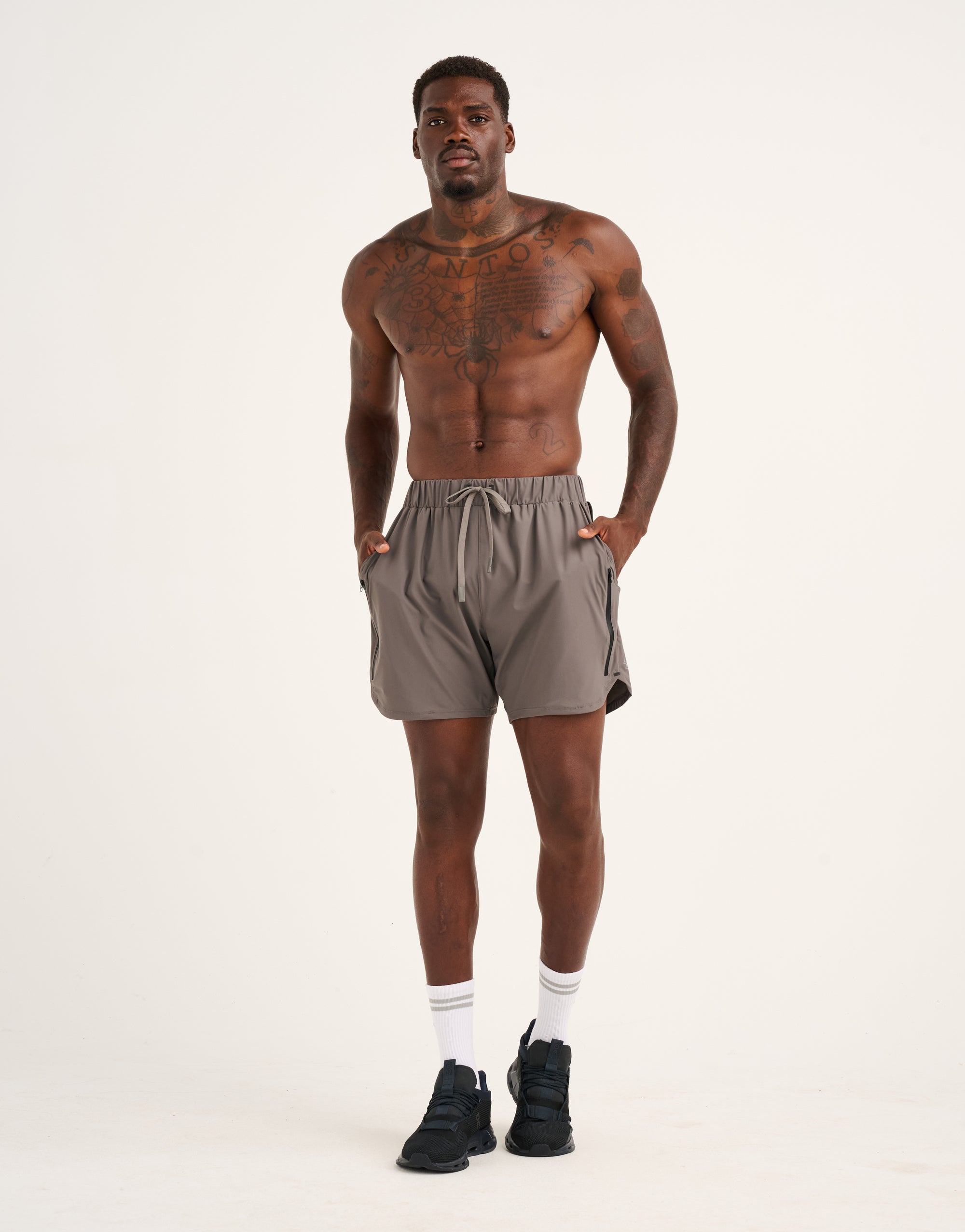 Apex Trainer Shorts - Slate Grey