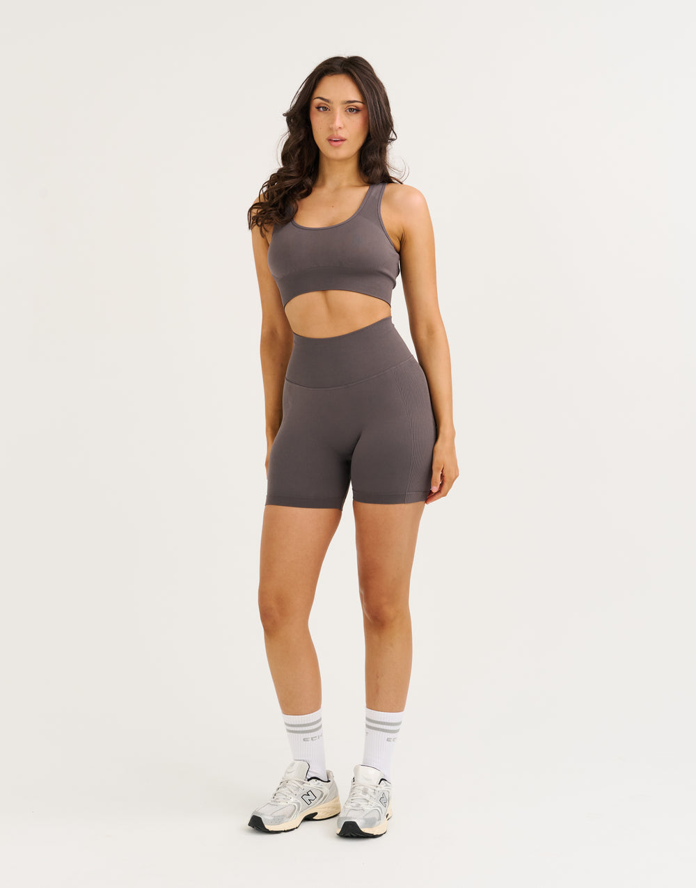 Arise Essential Sports Bra - Slate Grey