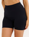 Arise Essential Mid-Waist Shorts V2 - Stealth Black