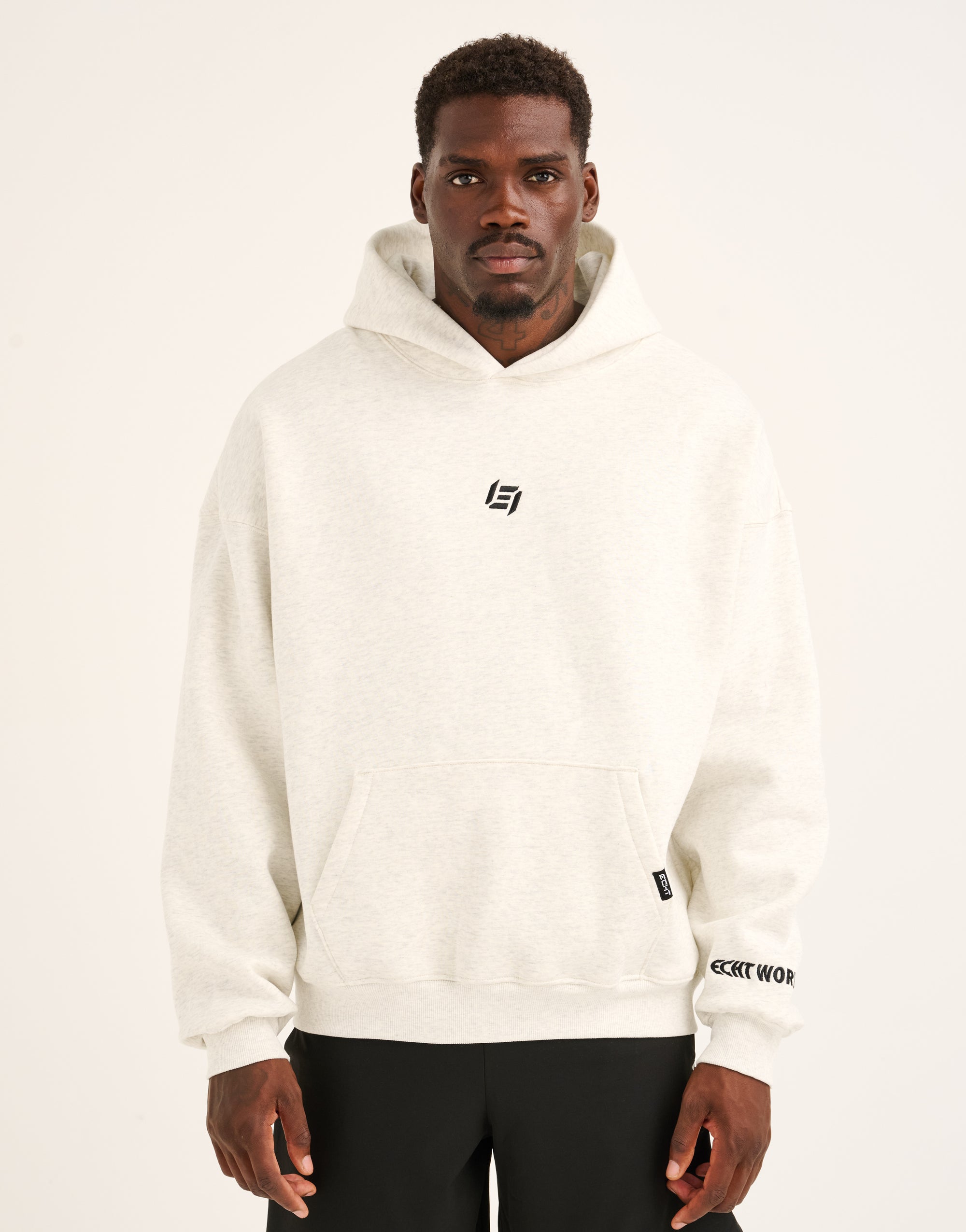 World Wide Hoodie - Heather Grey