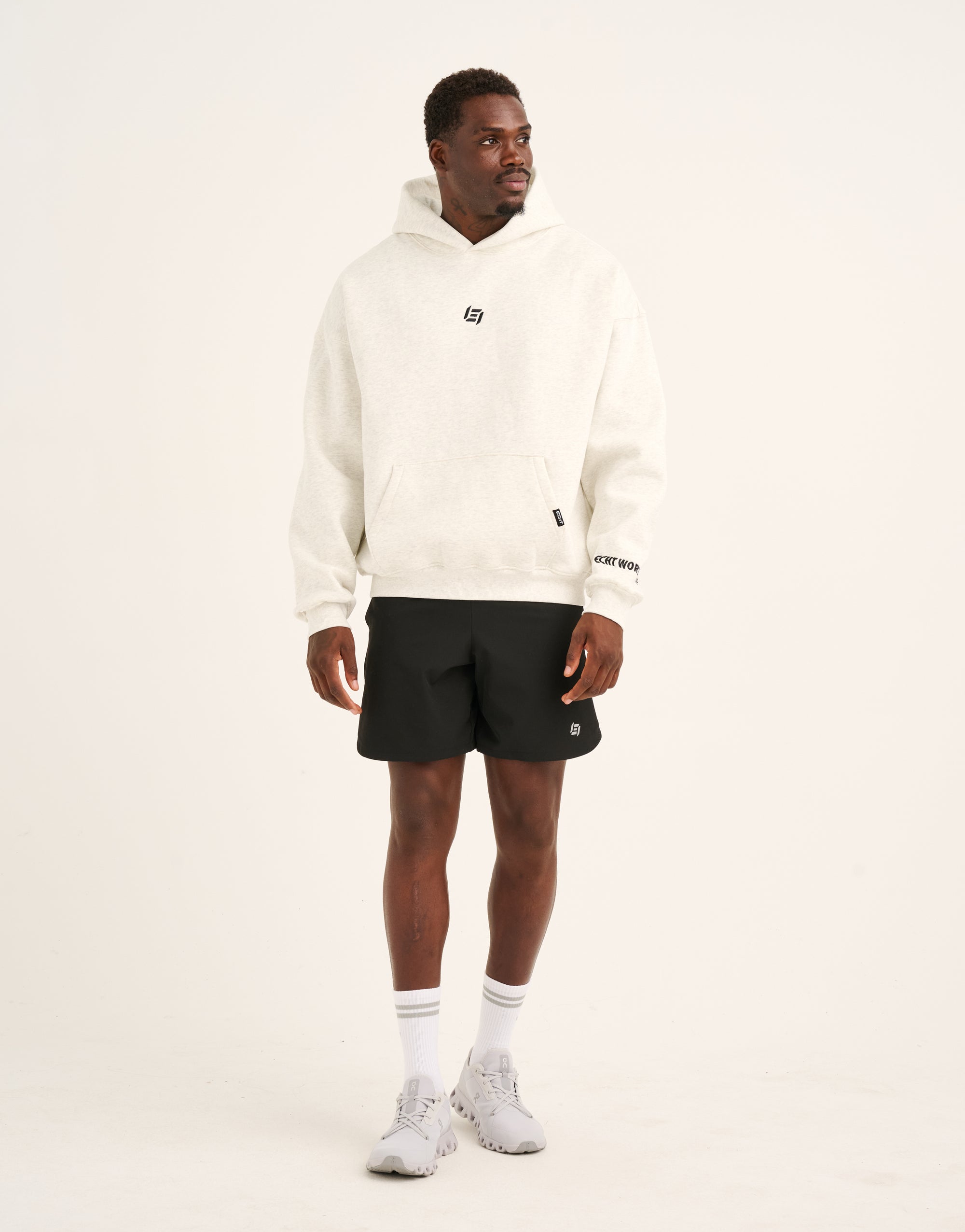 World Wide Hoodie - Heather Grey