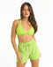 Freedom Running Shorts - Lime Green