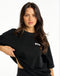 Track Oversize Tee - Black
