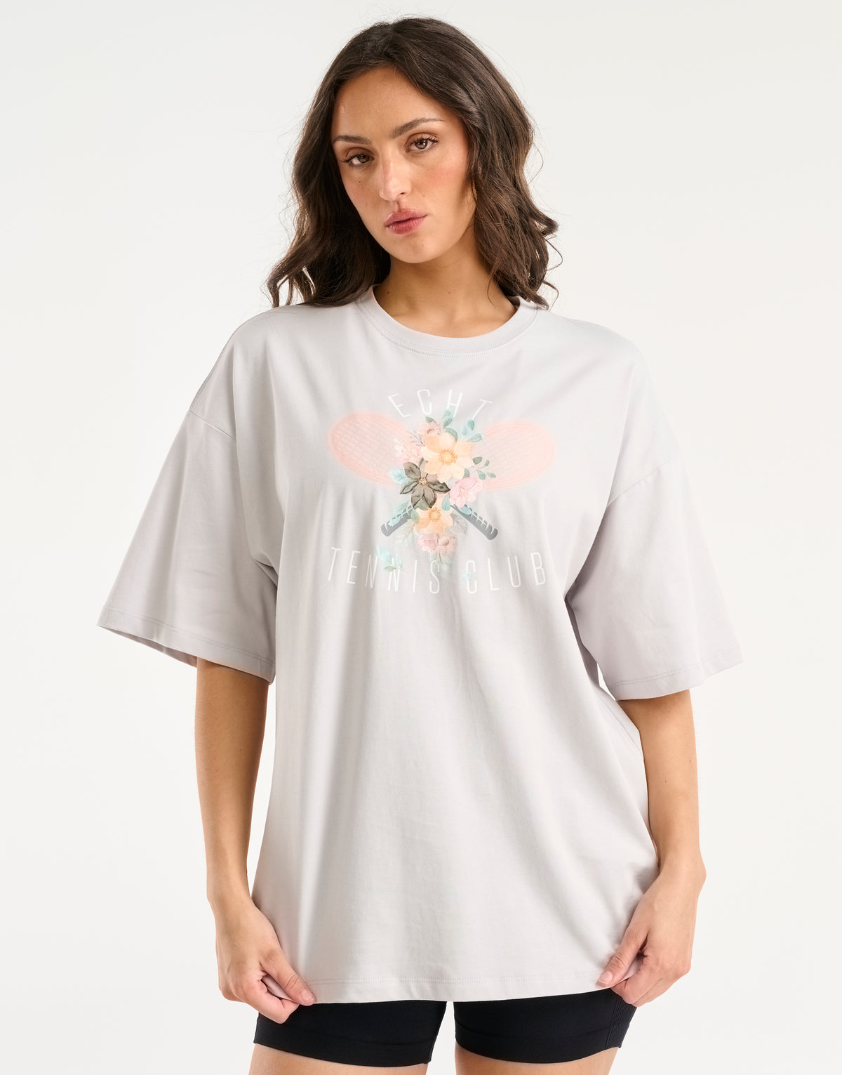 Tennis Tee - Grey
