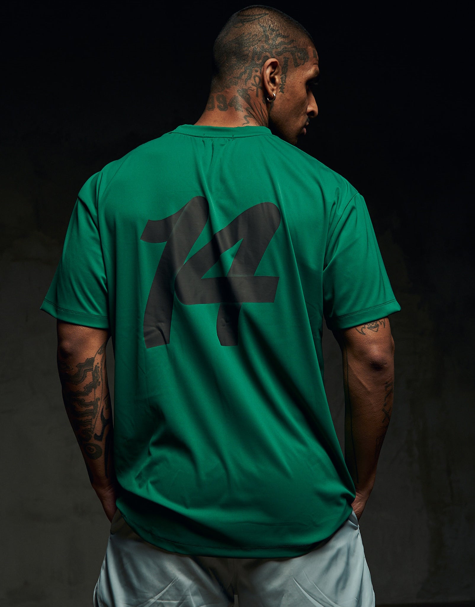 Script T-Shirt - Green