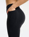 Ascend Pocket Mid-Waist Leggings 28" - Black
