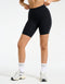 Ascend Pocket Mid-Waist Shorts 8" - Black