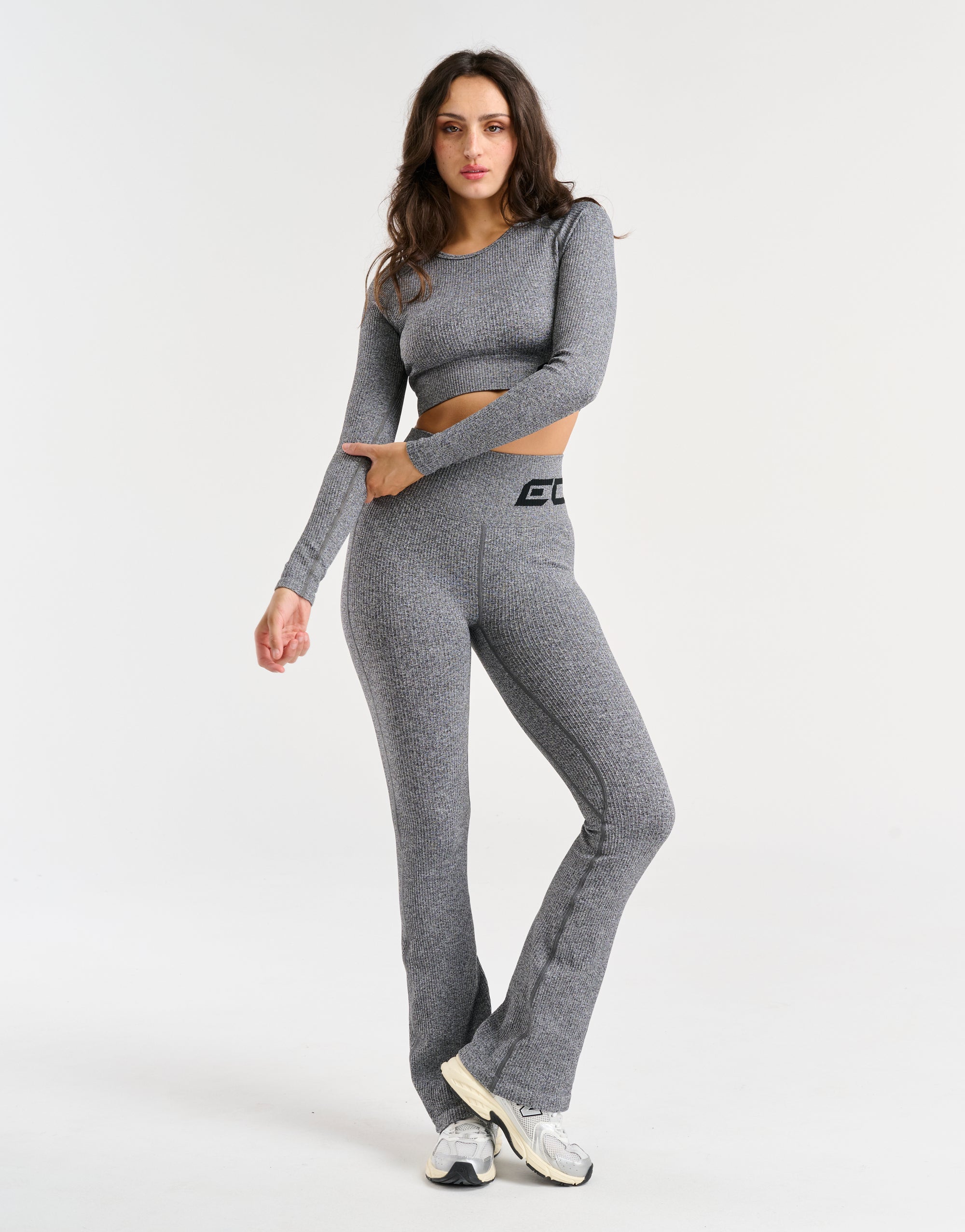 Arise Comfort Flare Leggings - Charcoal
