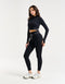 Arise Style Cropped Long Sleeve - Black