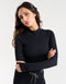 Arise Style Cropped Long Sleeve - Black