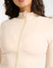 Athlete Crop Jacket - Cream