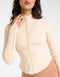 Athlete Crop Jacket - Cream