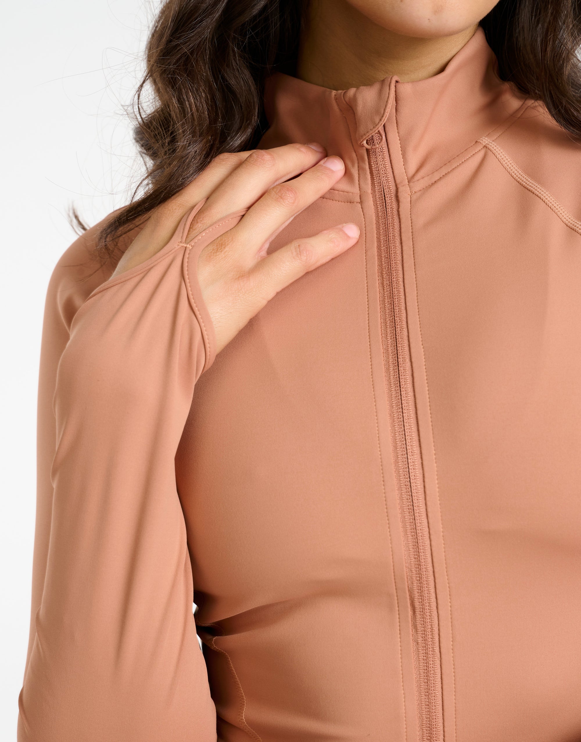 Athlete Crop Jacket - Sunset