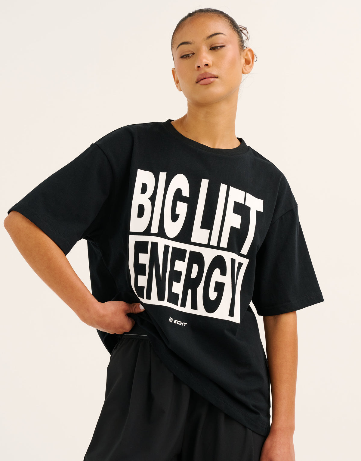 Big Lift Energy Tee - Black