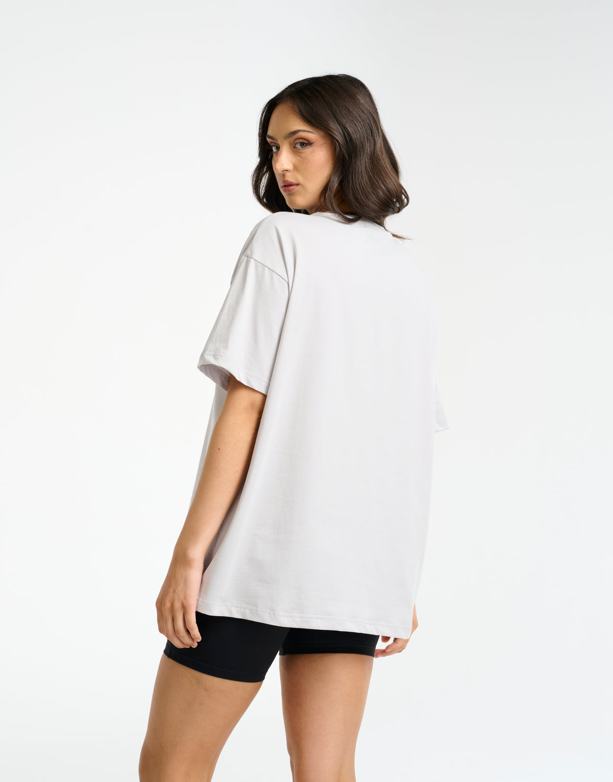 Bubble Oversize Tee - Micro Grey