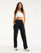 Snap Sweatpants - Black