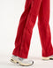 Snap Sweatpants - Red