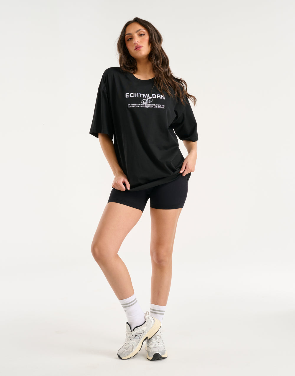 MLBRN Oversize Tee - Black