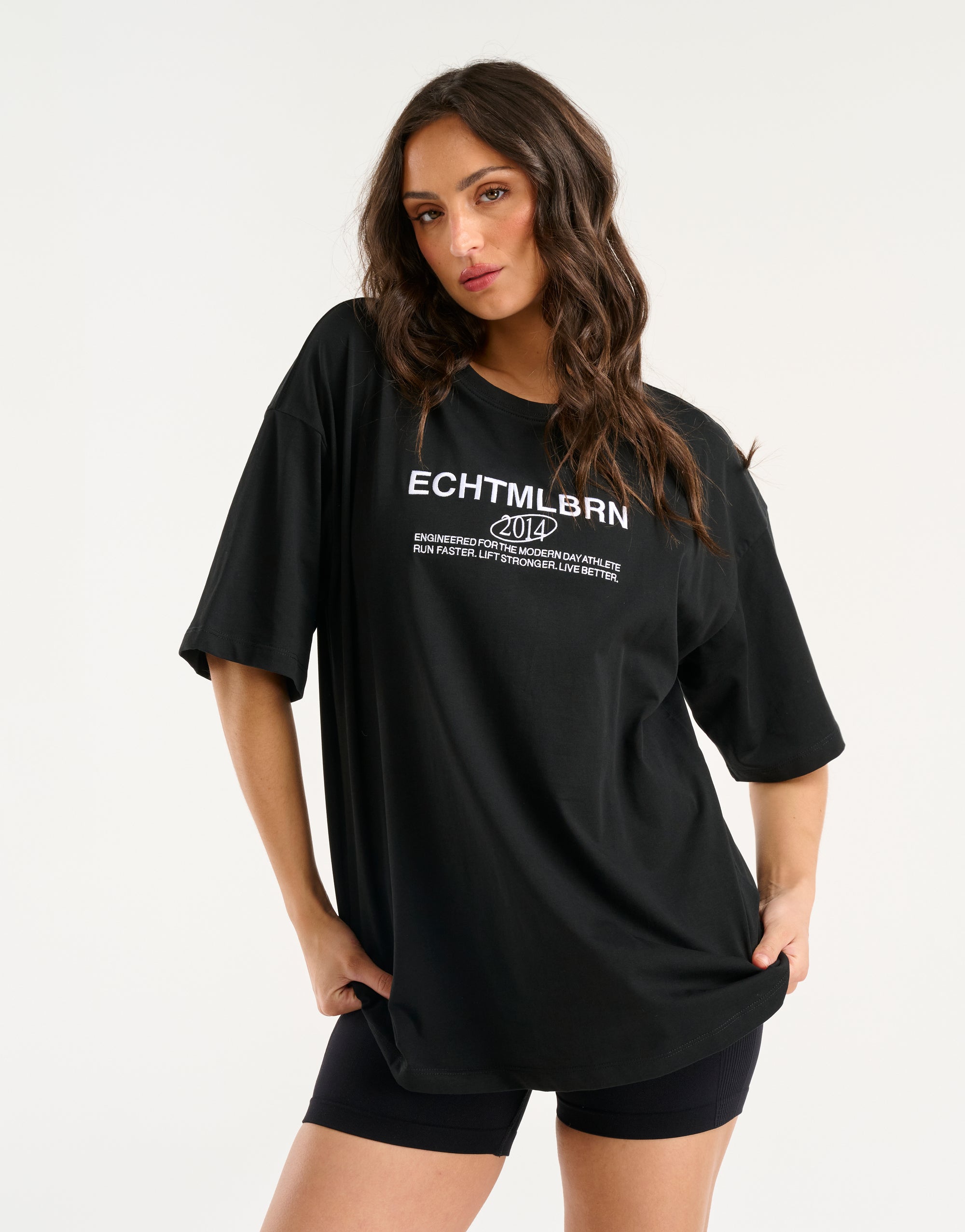 MLBRN Oversize Tee - Black